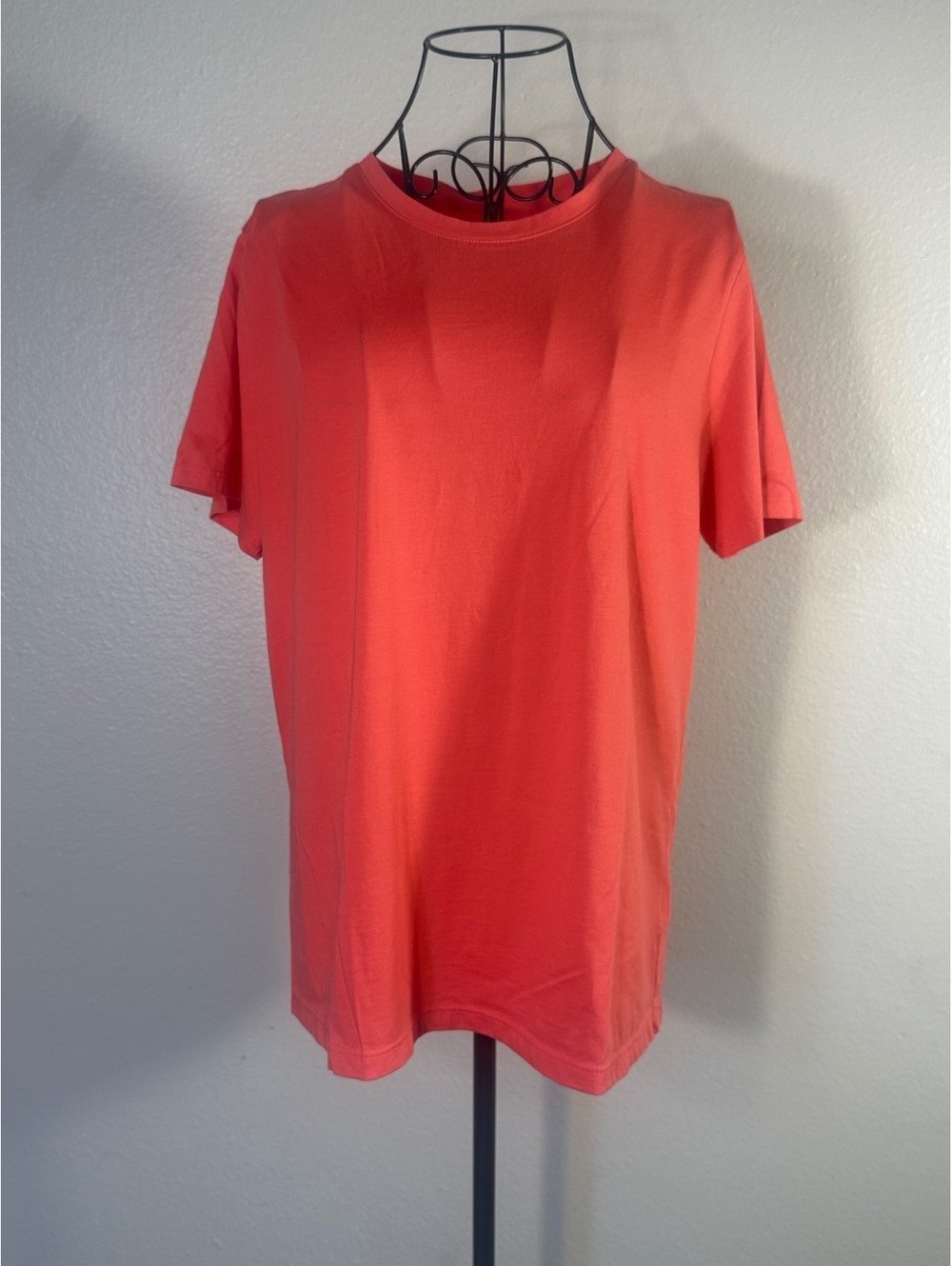 Lands End Relaxed Fit Coral T Shirt